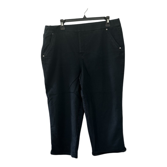 intro. Pants - Black capri